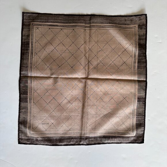 Jim Thompson Thai Silk Handkerchief Pocket Squares Vintage Lot of 3 - Picture 8 of 8